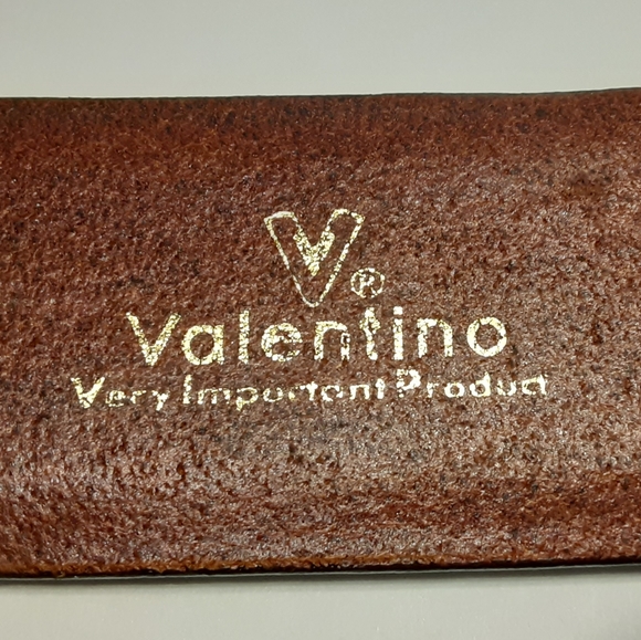 Valentino VIP Brown Leather Belt - Picture 4 of 7